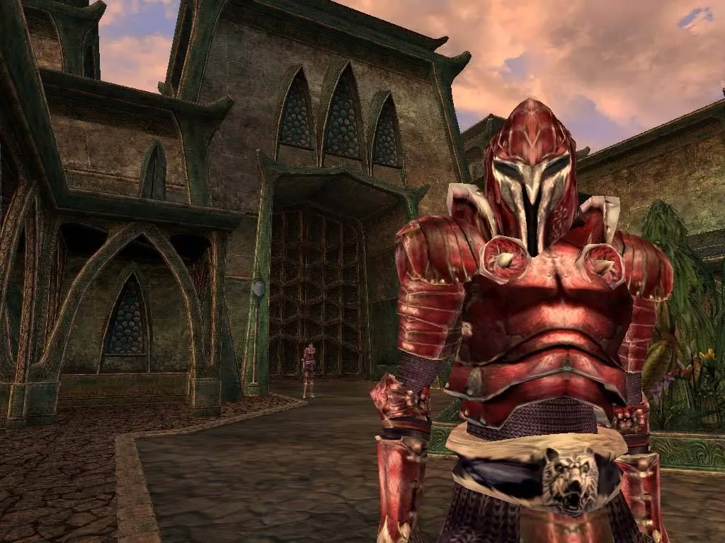 Ảnh chụp màn hình chính thức của Morrowind GOTY Edition trên Steam, minh họa đồ họa cần cải thiện.