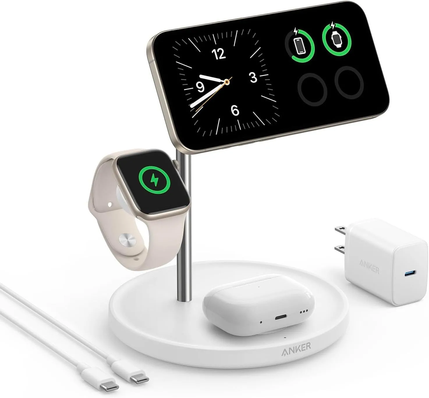 Anker MagGo 3-in-1: Giải pháp sạc không dây tiện lợi cho thiết bị Apple