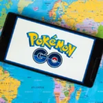 Bản đồ trong Pokémon GO hiển thị vị trí của Pokémon và PokeStop