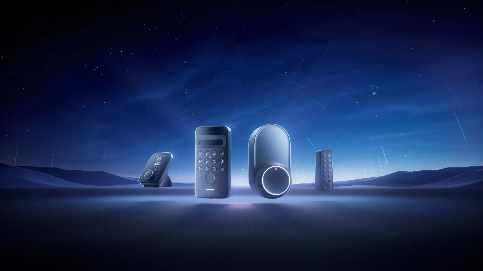 Bộ khóa thông minh SwitchBot Lock Ultra Vision Combo với màn hình