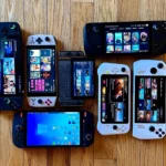 Các mẫu máy chơi game cầm tay PC phổ biến: Lenovo Legion Go, AYANEO 2021 Pro, Valve Steam Deck, GPD Win3, Logitech G Cloud, Asus ROG Ally và OneXPlayer 1