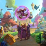Cảnh quay điện ảnh từ Hearthstone, minh họa các nhân vật trong vũ trụ Warcraft.