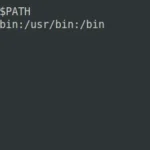 Cấu hình biến môi trường PATH trong Linux, hiển thị danh sách các thư mục mà shell sẽ tìm kiếm lệnh.