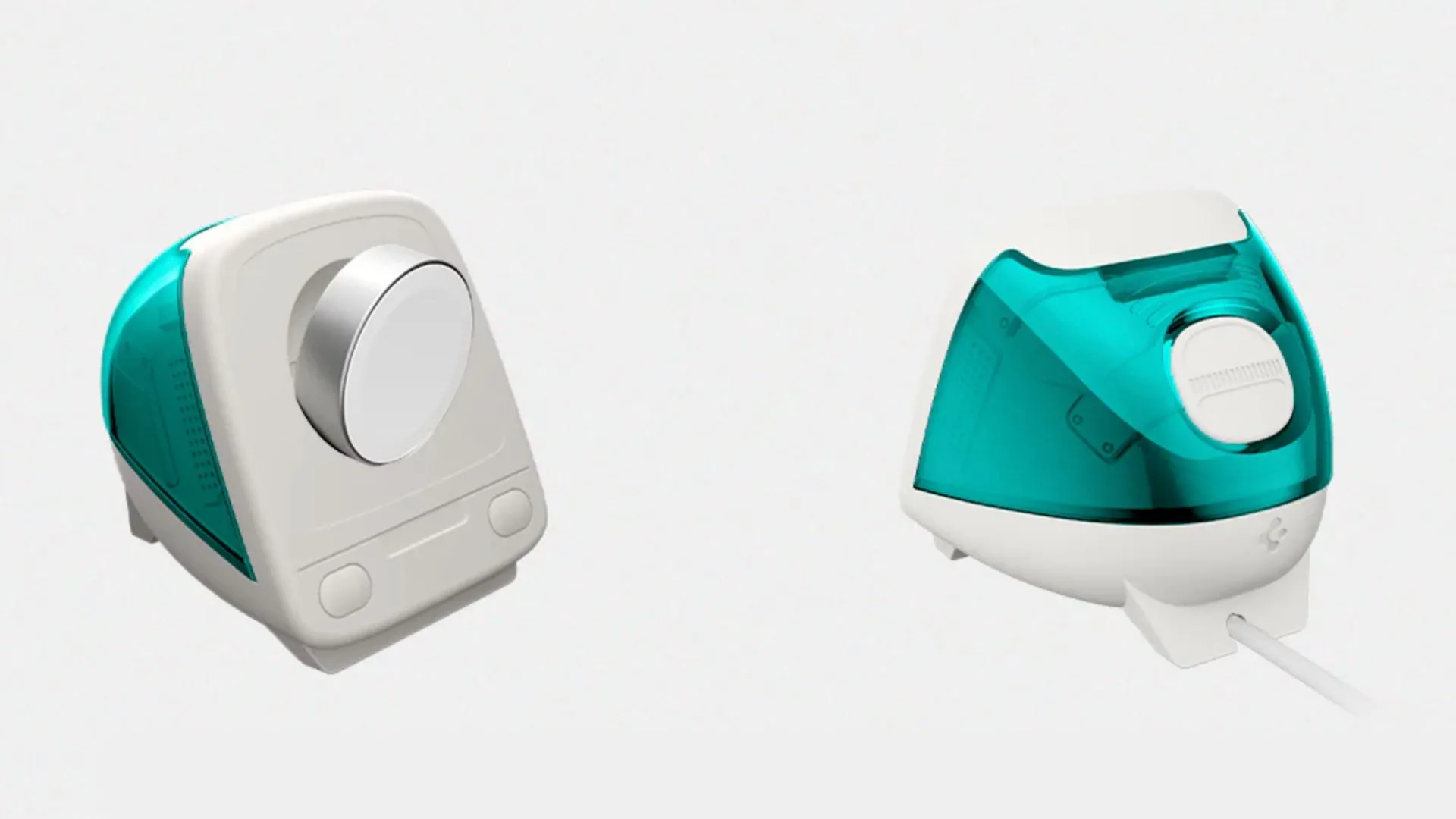 Chân đế sạc Spigen cho Apple Watch với thiết kế iMac G3