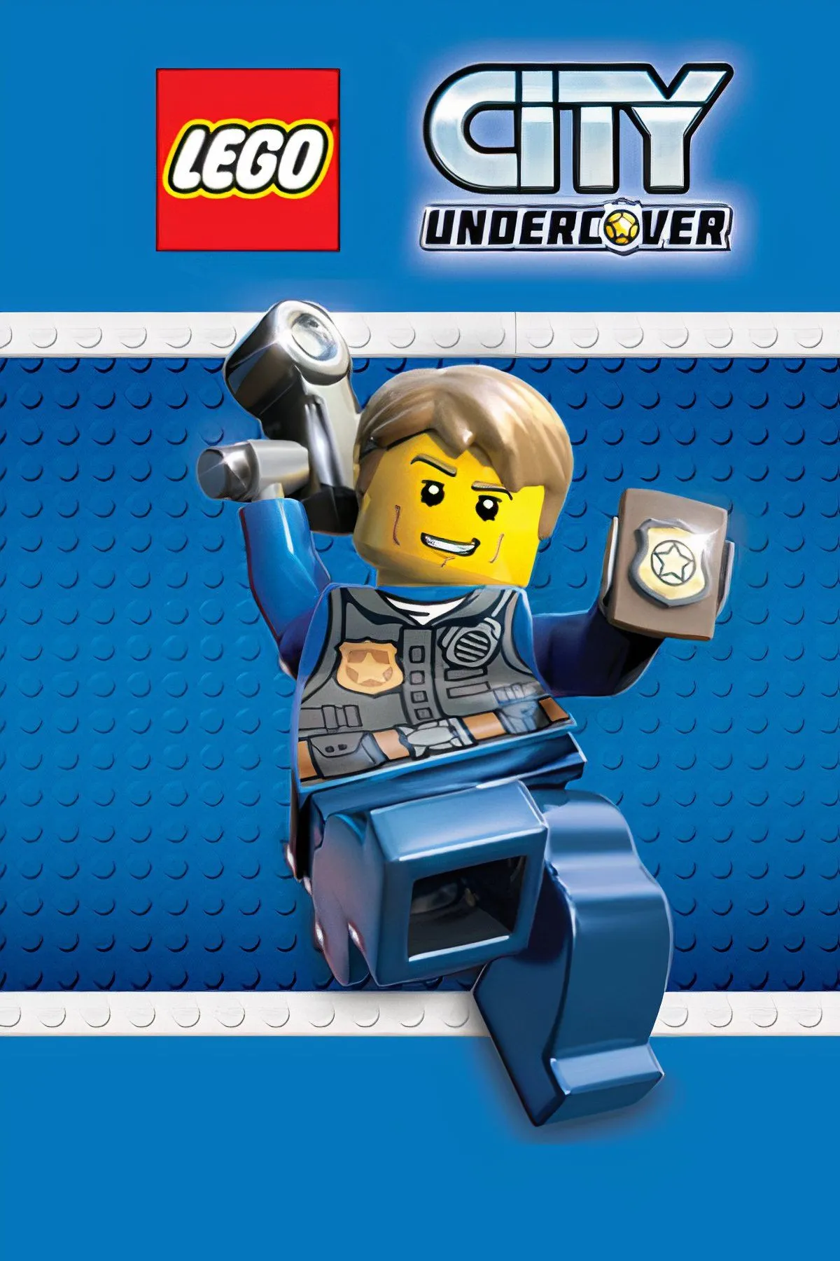 Chase McCain, cảnh sát ngụy trang trong LEGO City Undercover, lái xe và khám phá thành phố LEGO