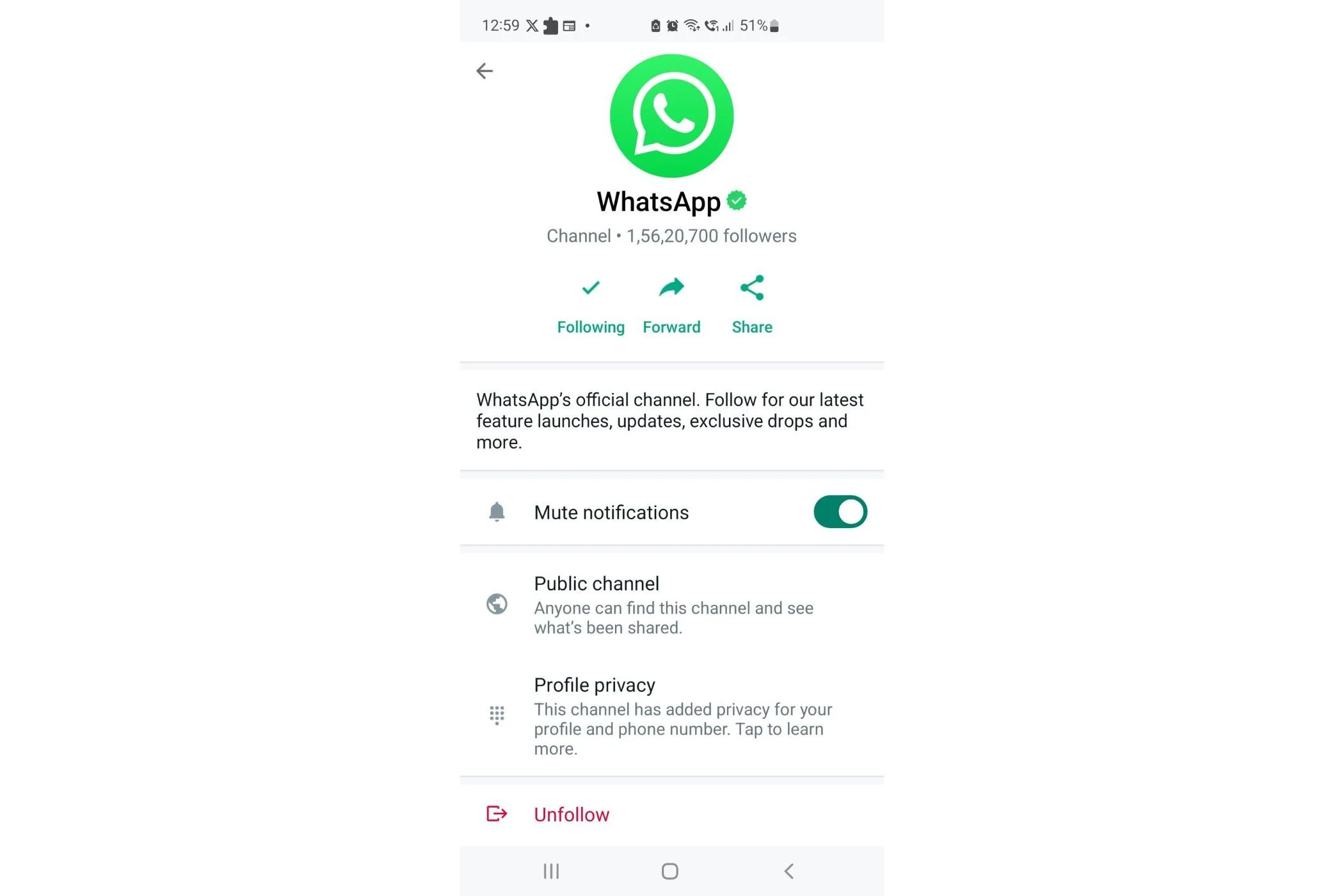Chia sẻ liên kết Kênh WhatsApp để mời bạn bè và cộng đồng tham gia