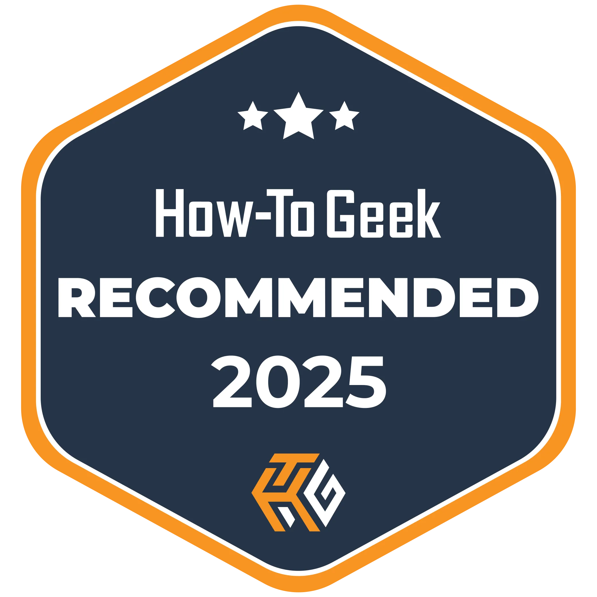 Chứng nhận How-To Geek Recommended 2025 cho bàn phím không dây Hyper HyperSpace Bluetooth