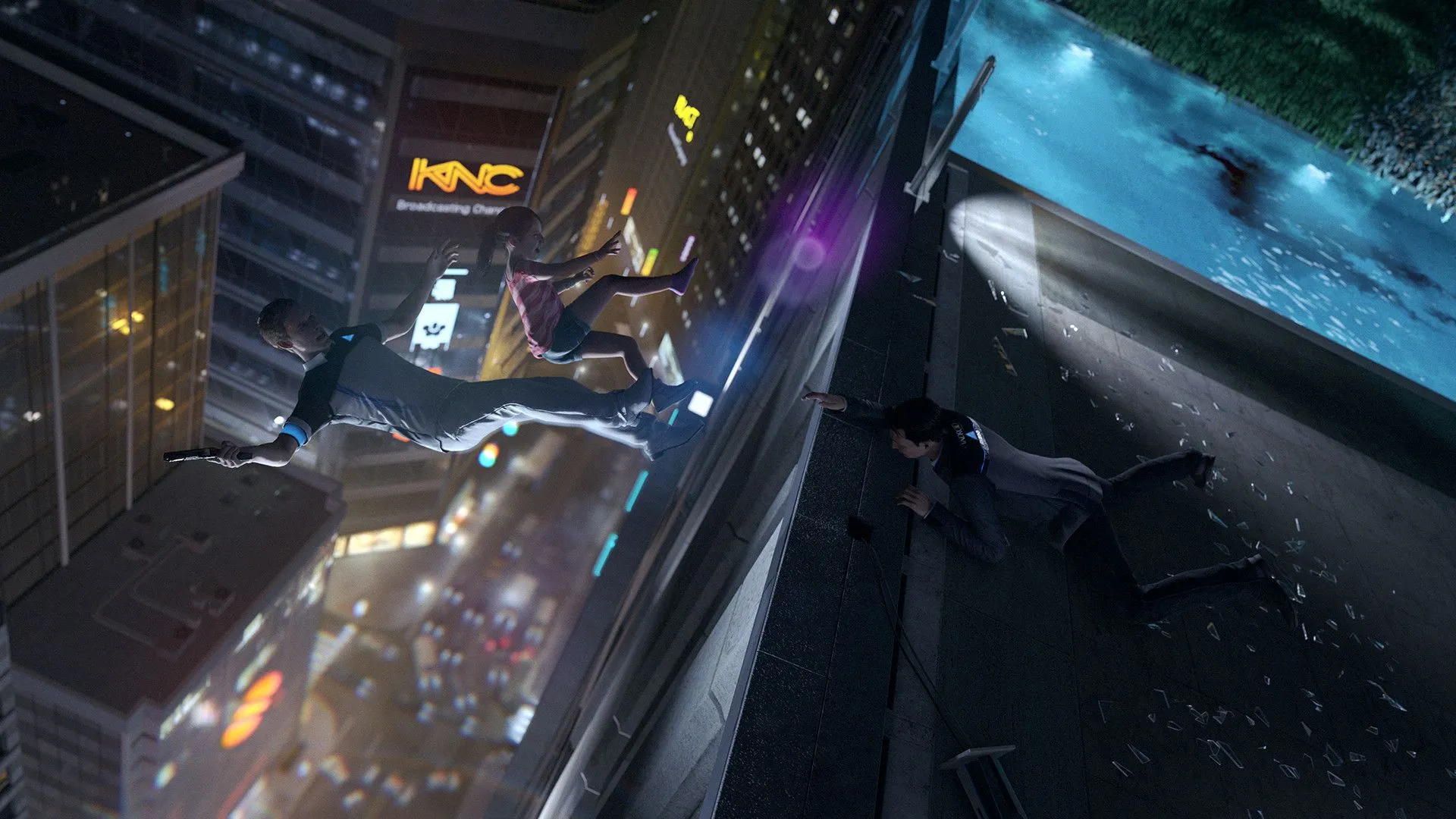 Connor thất bại trong việc cứu Emma, một khoảnh khắc đau lòng trong Detroit: Become Human, thể hiện hậu quả của lựa chọn.