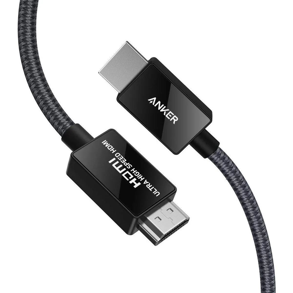 Dây cáp HDMI 2.1 Anker bọc dù màu đen