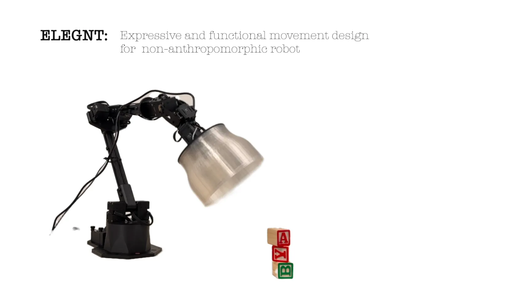 Đèn robot của Apple mô phỏng đèn Pixar, thể hiện công nghệ học máy