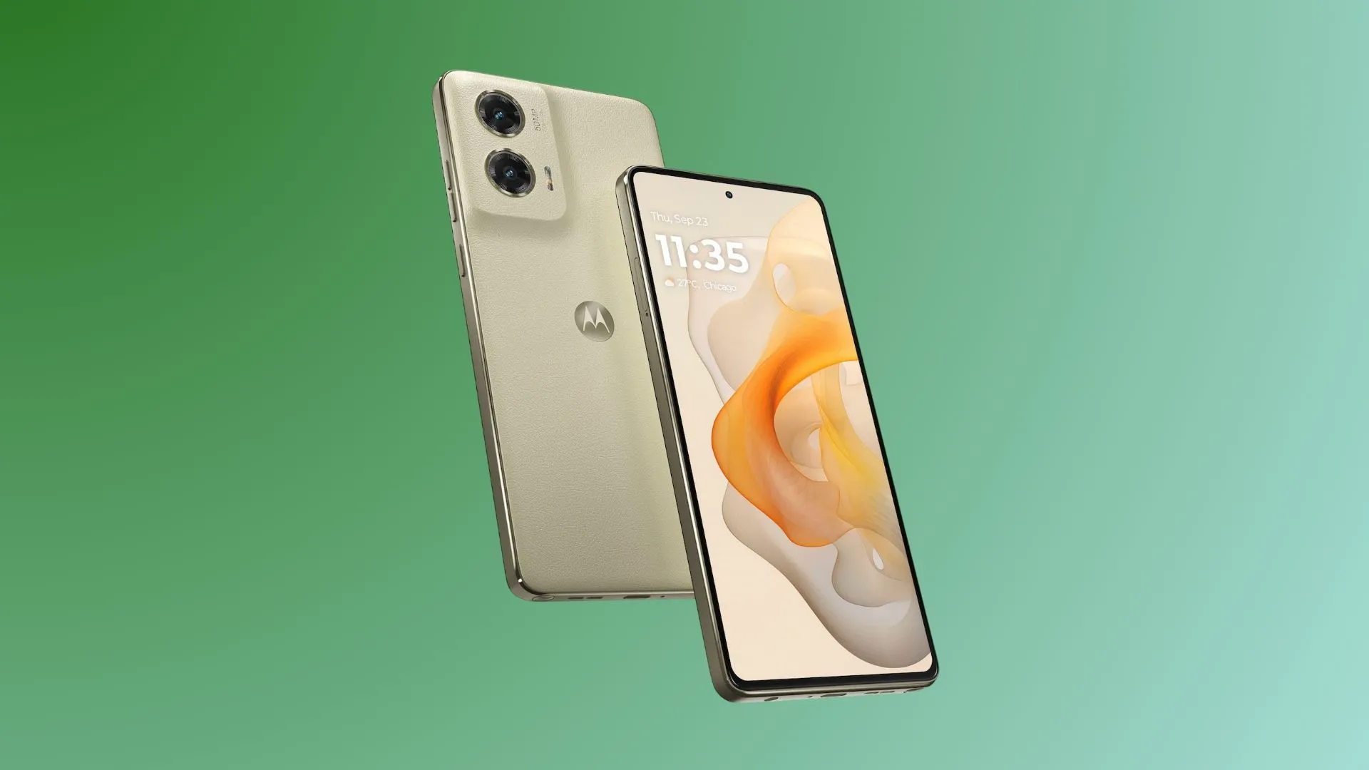 Điện thoại Motorola Moto G Stylus 5G 2024 màu vàng caramel kèm bút stylus