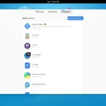 Giao diện GNOME Software hiển thị các bản cập nhật phần mềm đang chờ trên Fedora