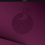 Giao diện màn hình nền Ubuntu 25.04 mặc định với thanh tác vụ