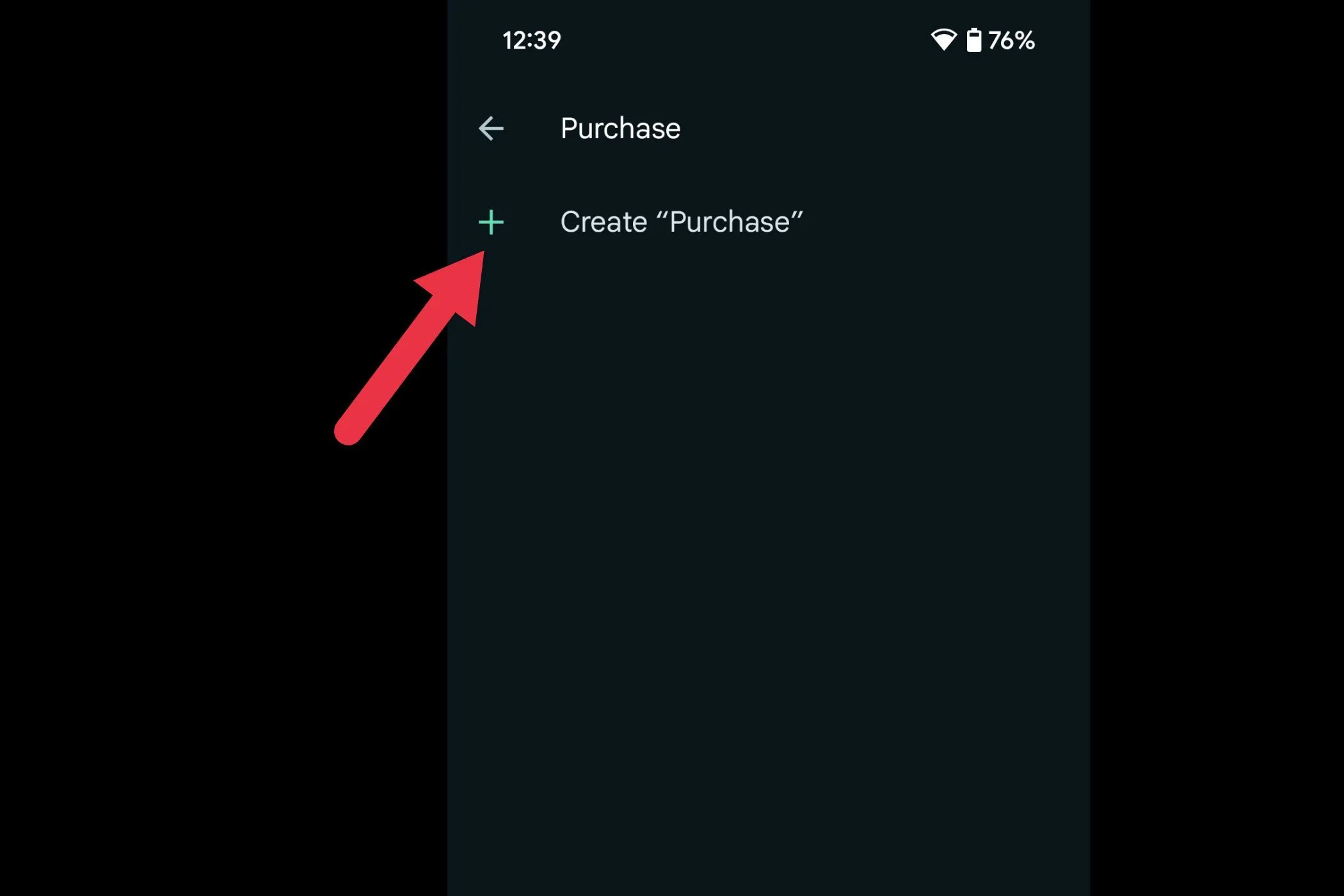 Giao diện tạo nhãn mới hoặc chọn nhãn hiện có cho ghi chú Google Keep.
