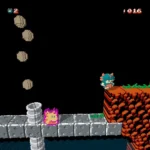 Giao diện trò chơi Super Mario Bros. được giả lập 3D trên 3DSen, cho thấy môi trường được tái tạo với chiều sâu.