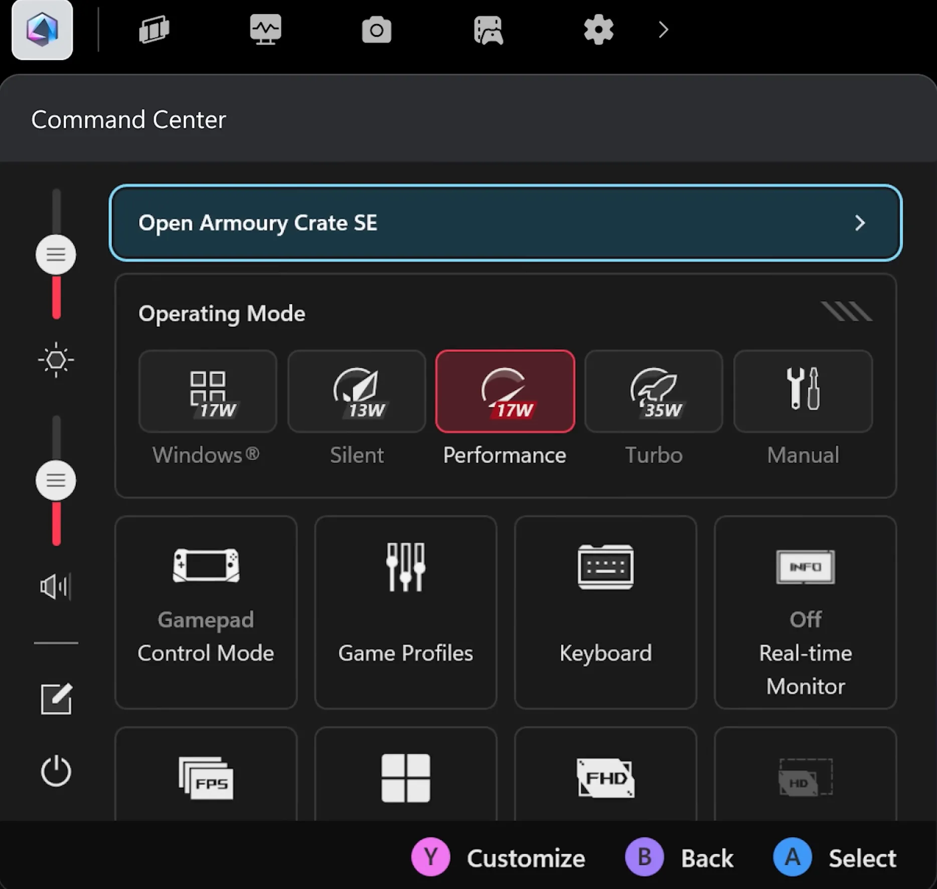 Giao diện Xbox Game Bar được thiết kế lại, chạy ASUS Armoury Crate dưới dạng widget.
