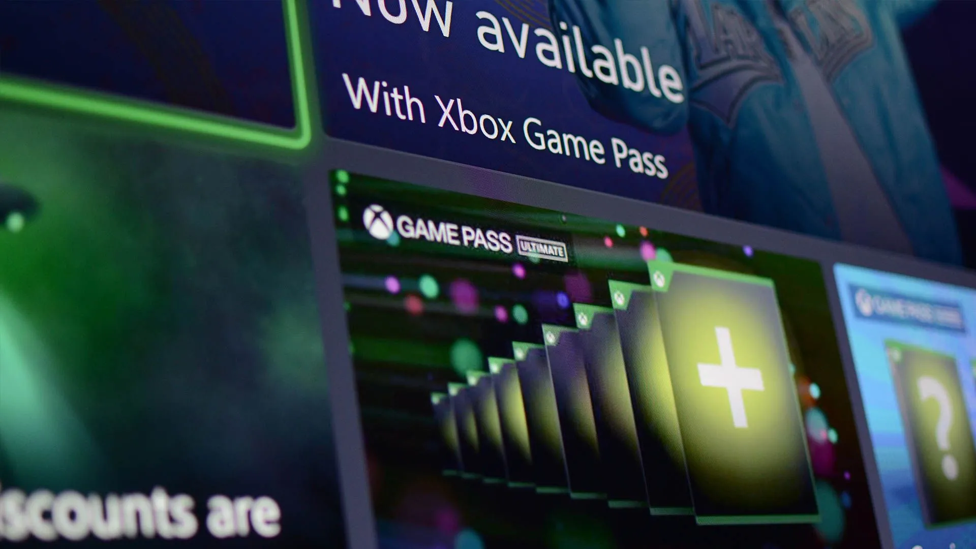 Giao diện Xbox hiển thị tùy chọn Xbox Game Pass, dịch vụ thuê bao ảnh hưởng đến doanh số game Indiana Jones.