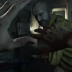 Góc nhìn thứ nhất đáng sợ trong Resident Evil 7, minh họa lối chơi kinh dị sinh tồn.