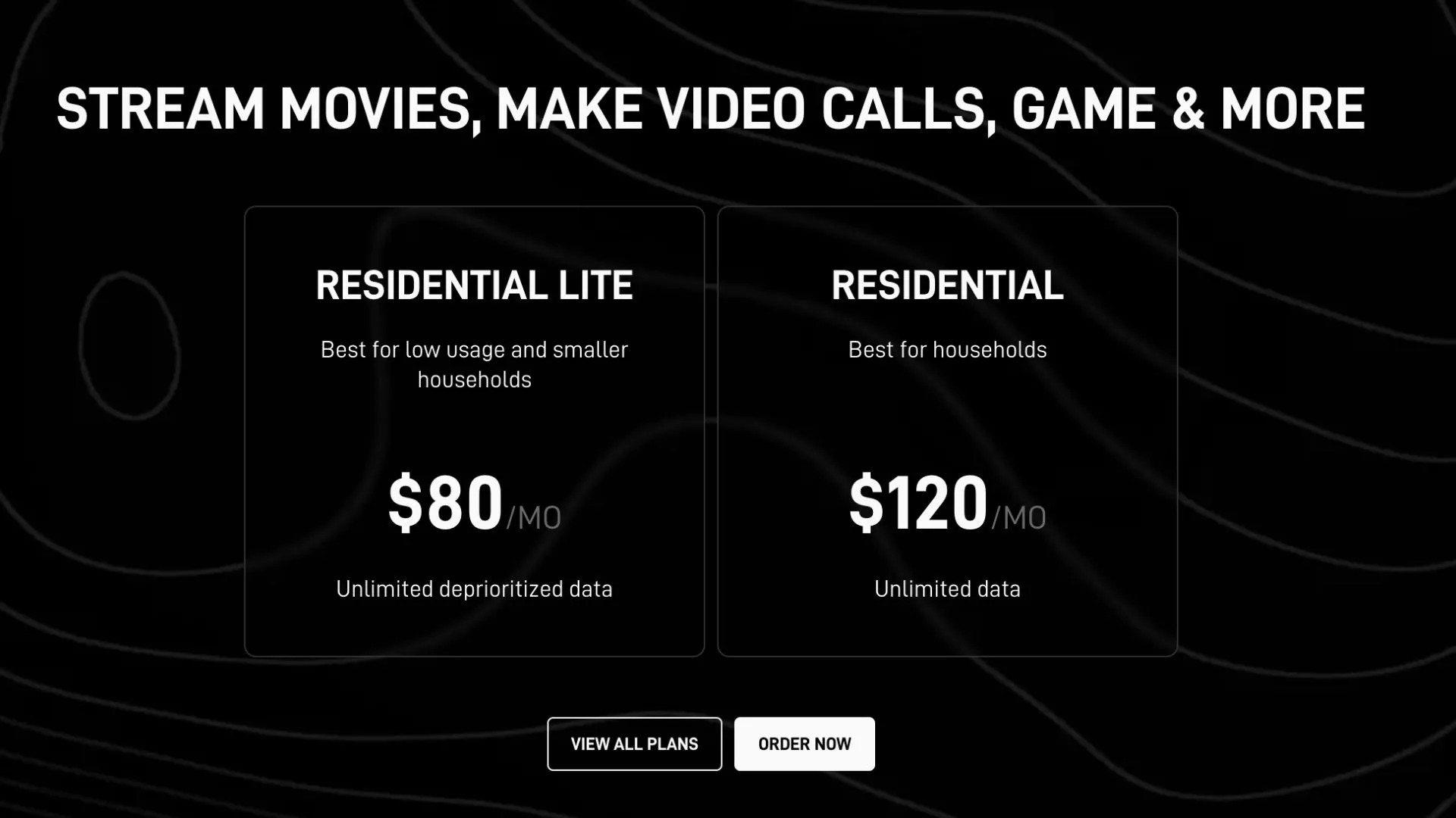 Gói cước Starlink Residential Lite