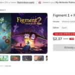 Gói game Figment 1 & 2 được bán trên Nintendo eShop trong một đợt giảm giá.