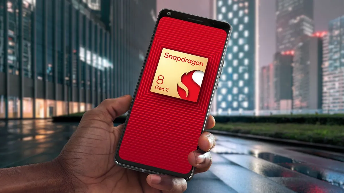 Hình ảnh đại diện chip Snapdragon 8 Gen 2 của Qualcomm