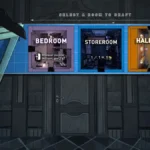 Hình ảnh gameplay của game Blue Prince, một tựa game Roguelike với đồ họa độc đáo, phù hợp cho người chơi bận rộn.