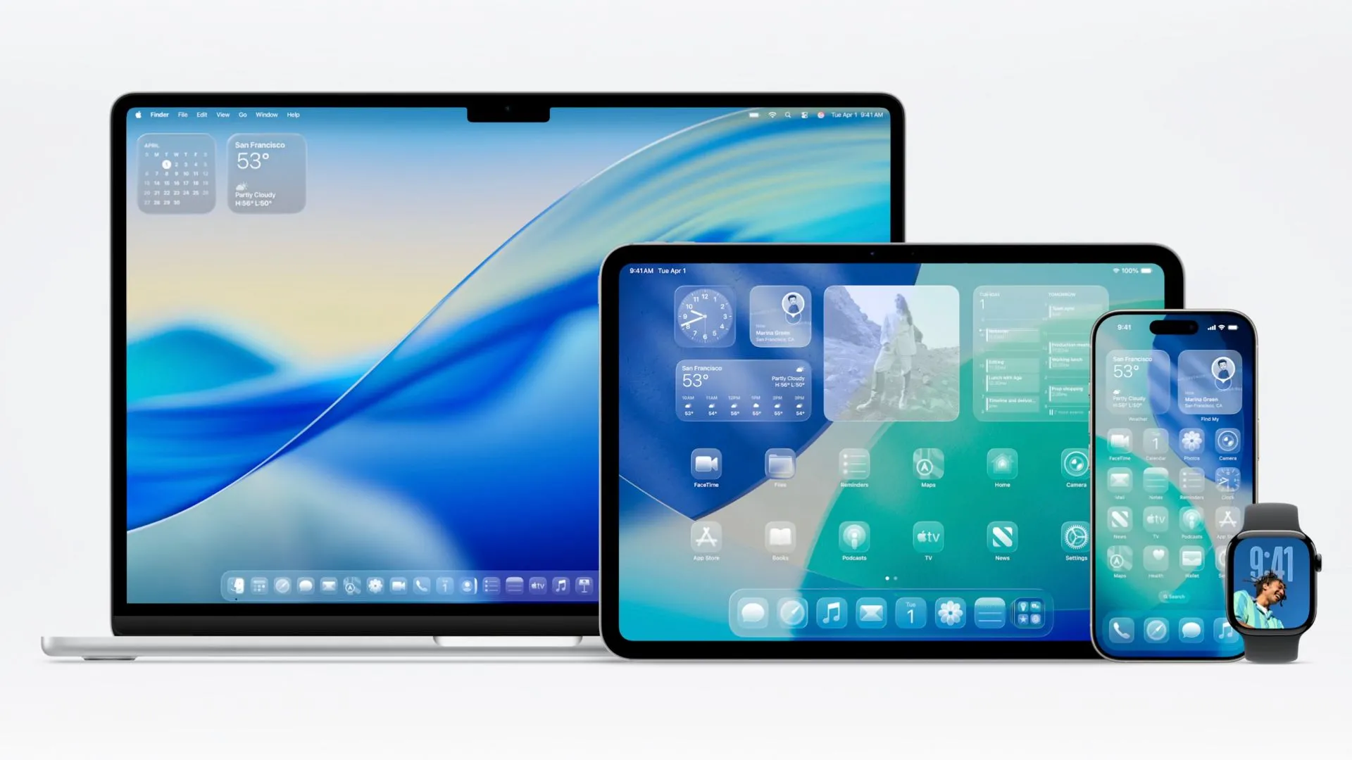 Hình ảnh logo Apple và giao diện macOS, minh họa sự thay đổi hỗ trợ cho các dòng Mac Intel