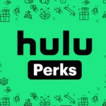Hình ảnh minh họa các ưu đãi từ chương trình Perks của Disney+ và Hulu, bao gồm logo DashPass, Adidas, Duolingo và CLEAR+