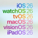 Hình ảnh minh họa quy ước đặt tên theo năm cho iOS 26 và macOS 26 của Apple, thể hiện sự thống nhất trong hệ sinh thái.