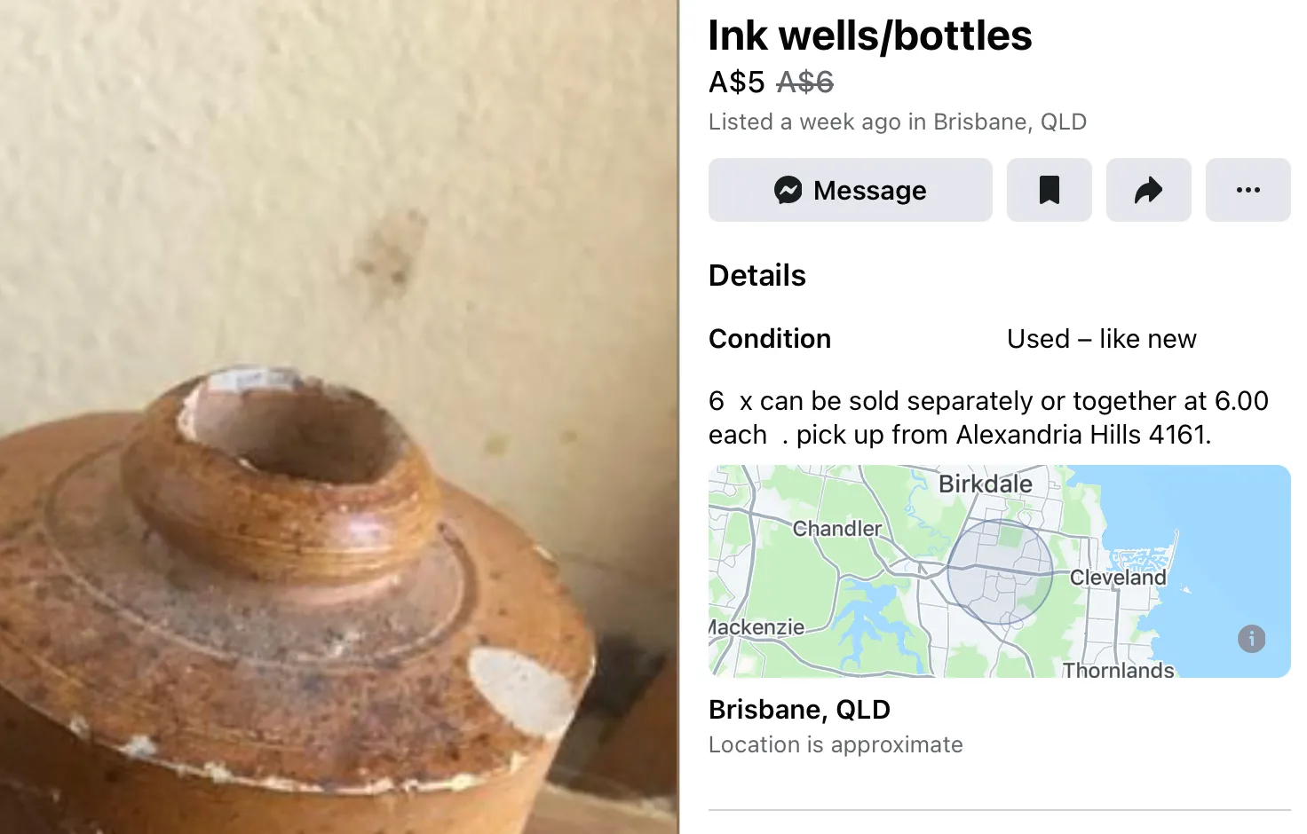 Hình ảnh minh họa việc đăng bán nhiều mặt hàng cùng lúc trong một tin đăng trên Facebook Marketplace, một sai lầm cần tránh