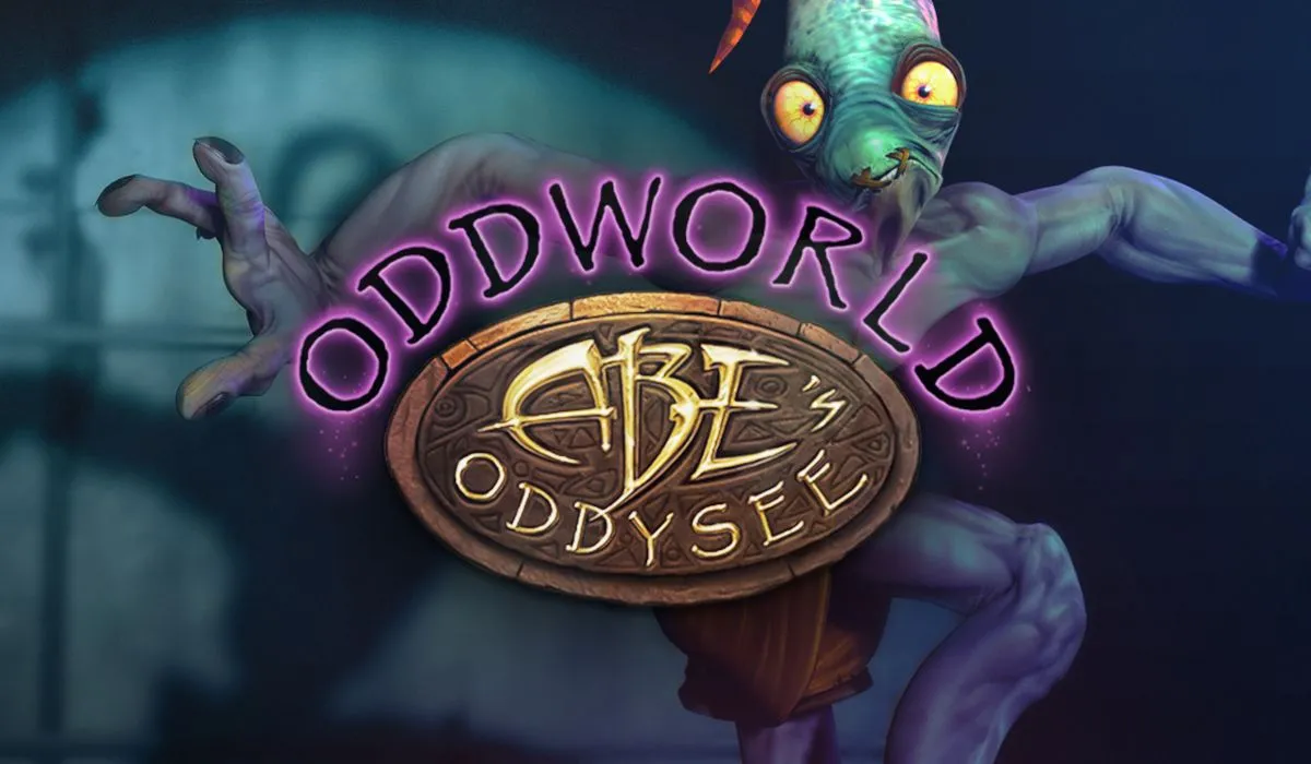 Hình ảnh quảng cáo Oddworld: Abe's Oddysee, game platformer giải đố trên PS1.