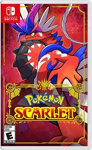 Hộp game Pokémon Scarlet cho Nintendo Switch, một phần trong di sản của Pokémon GO