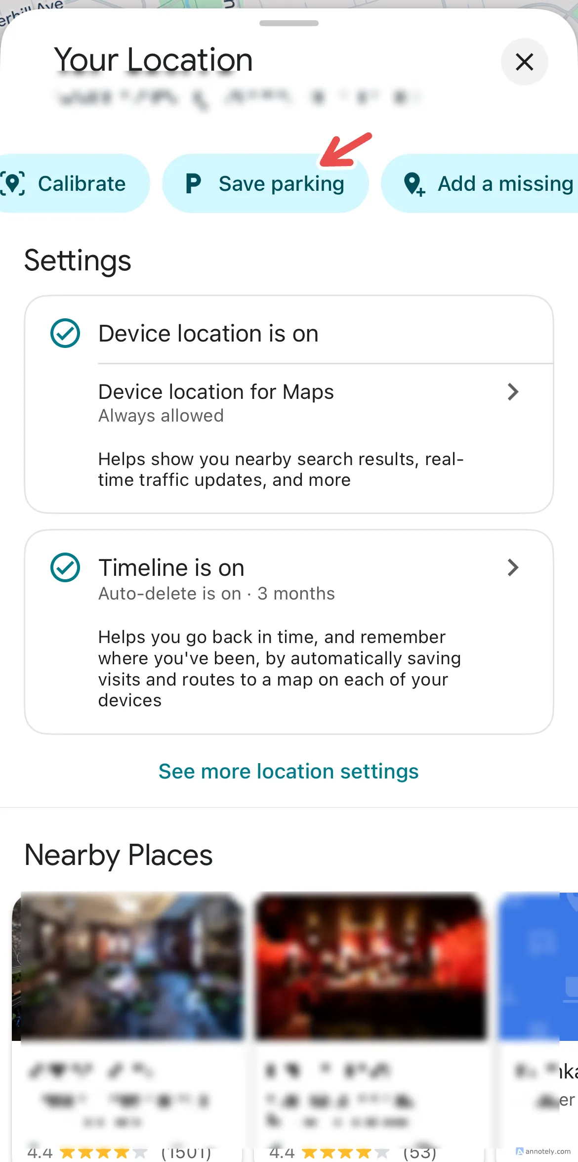 Hướng dẫn lưu và tìm lại vị trí đỗ xe đã đánh dấu trên Google Maps