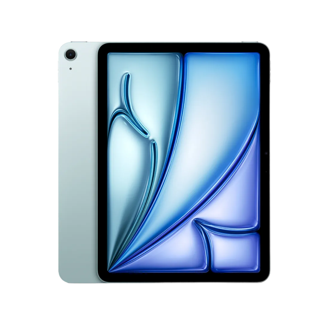 iPad Air 11 inch M2 màu xanh dương với Magic Keyboard