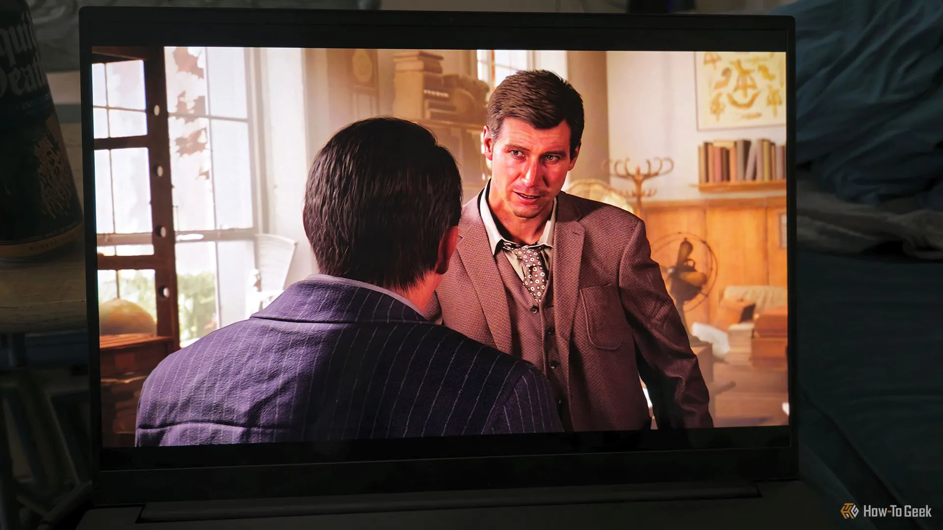 Laptop gaming Razer Blade 16 2025 đang chơi game Indiana Jones and the Great Circle