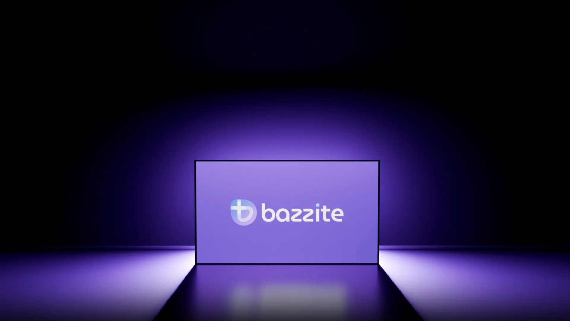 Logo hệ điều hành Bazzite hiển thị trên màn hình máy tính, biểu tượng cho khả năng kiểm soát hệ thống và tùy chỉnh sâu.