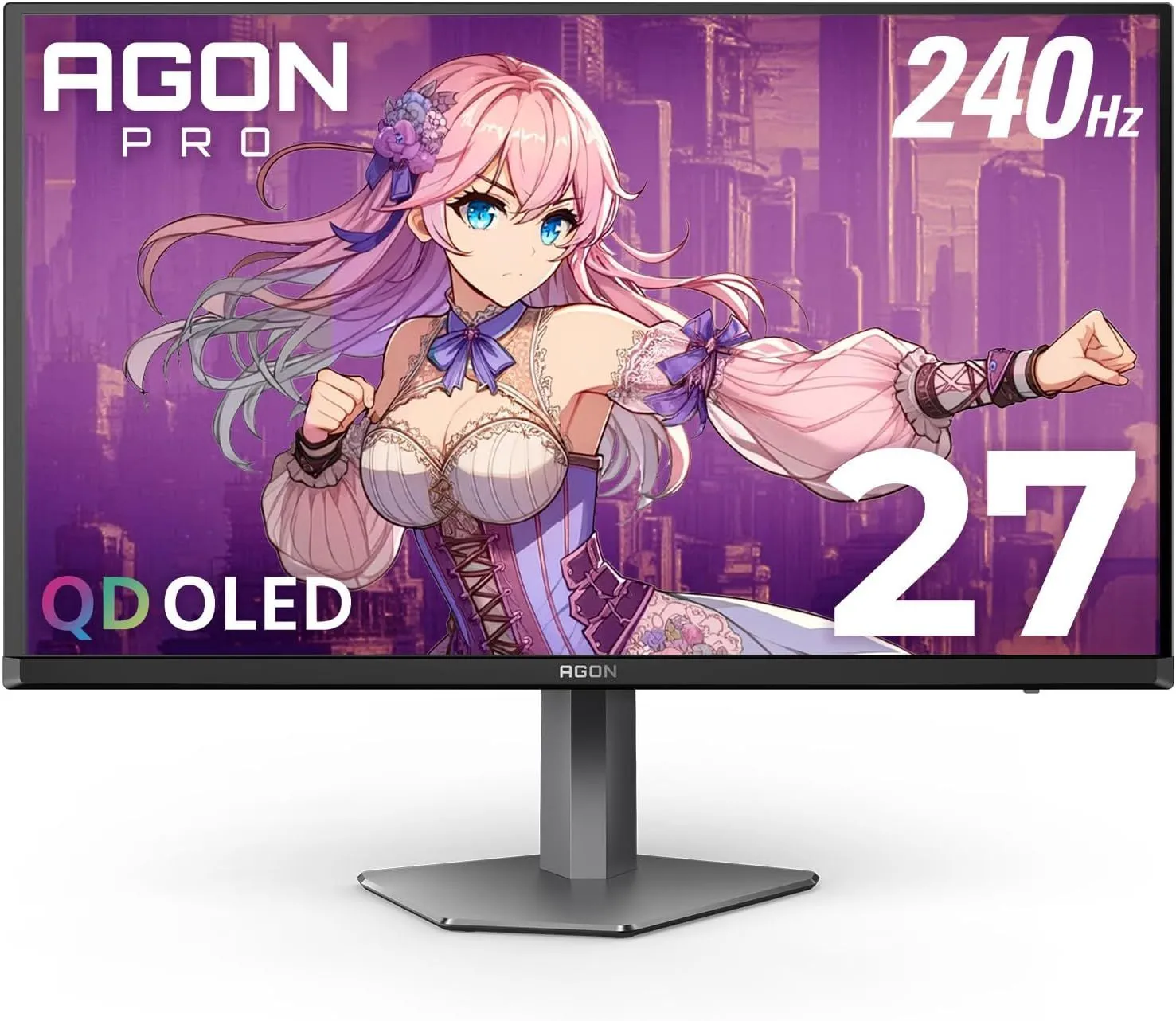 Màn hình chơi game OLED 1440p AOC Agon PRO AG276QZD2 với thiết kế hiện đại