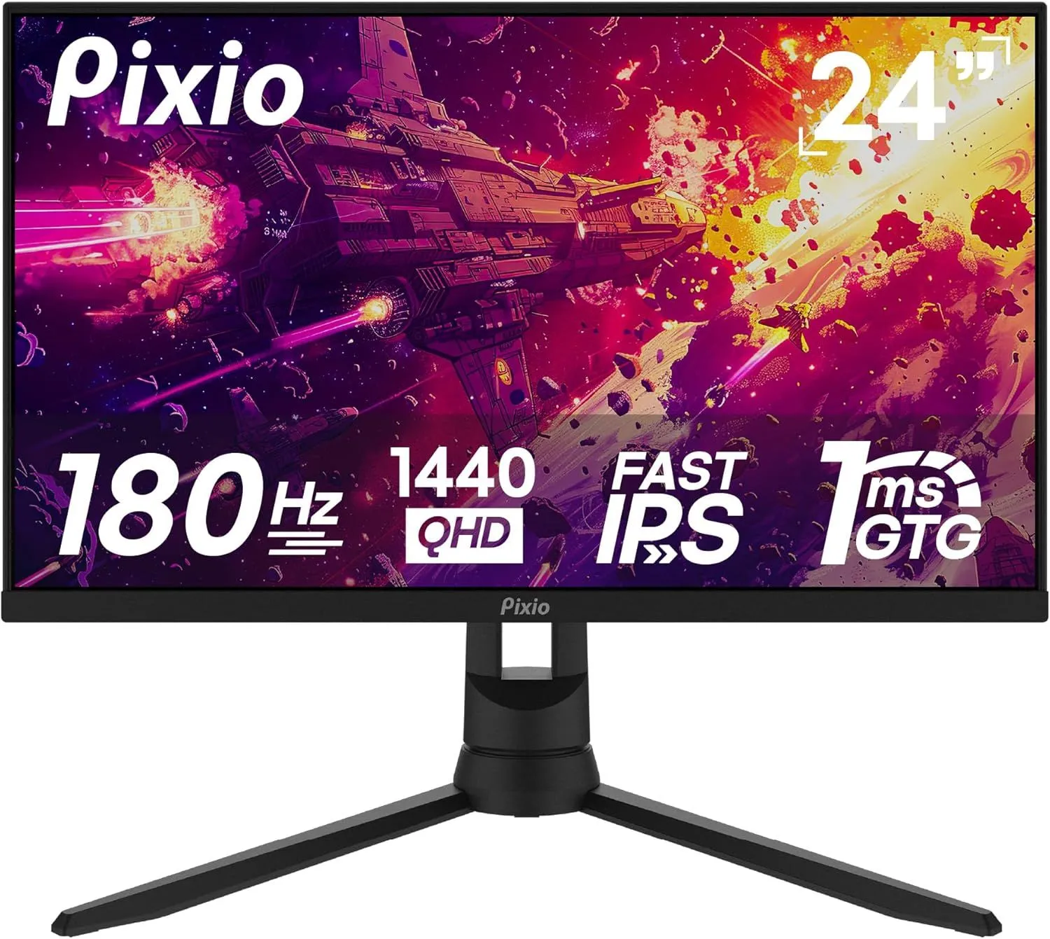 Màn hình gaming Pixio PX24Q PRO 24 inch độ phân giải 1440p