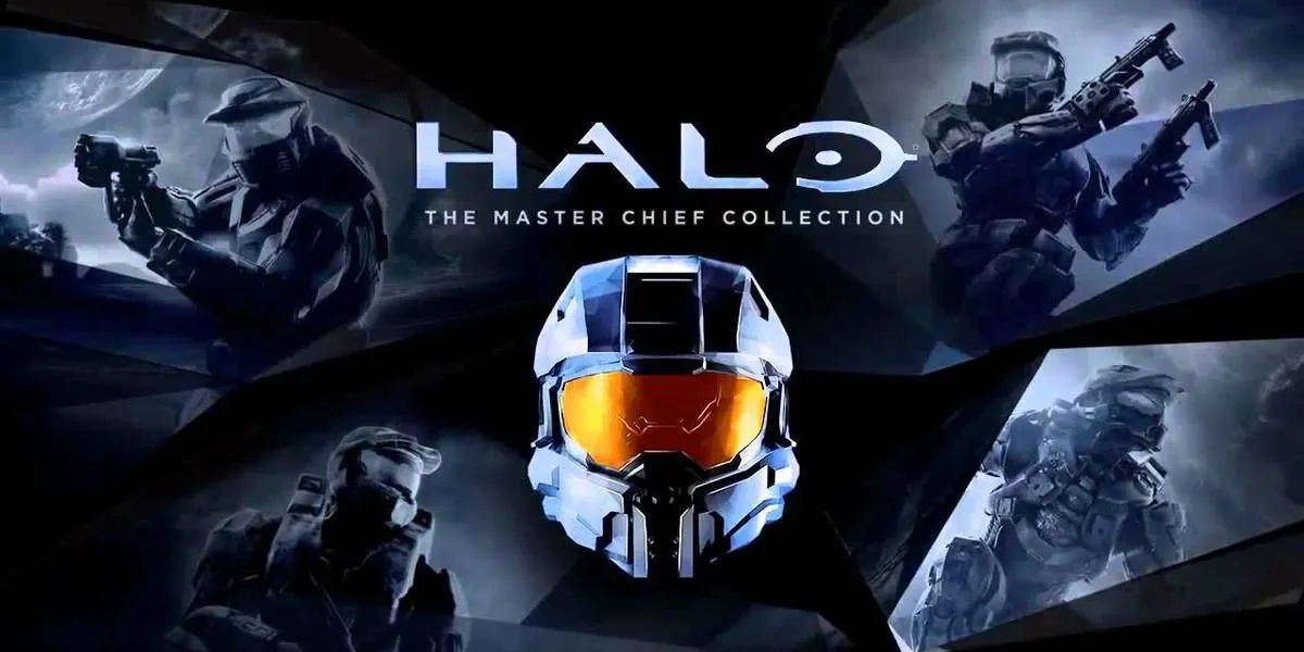 Màn hình tiêu đề của bộ sưu tập Halo The Master Chief Collection trên PC với các bản mod mở rộng