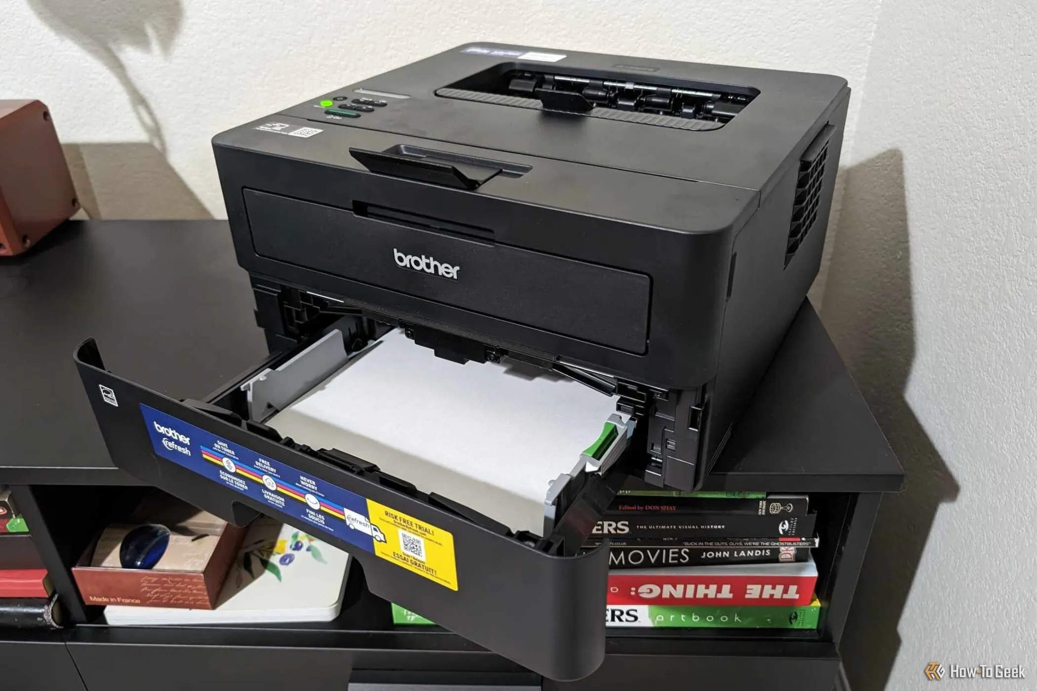 Máy in Brother HL-L2460DW không chặn mực in bên thứ ba
