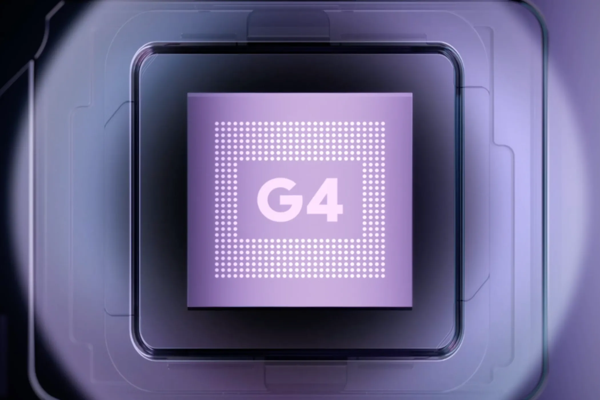 Minh họa bộ vi xử lý Google Tensor G4 trên Pixel 9 Pro, tối ưu cho các tính năng AI.