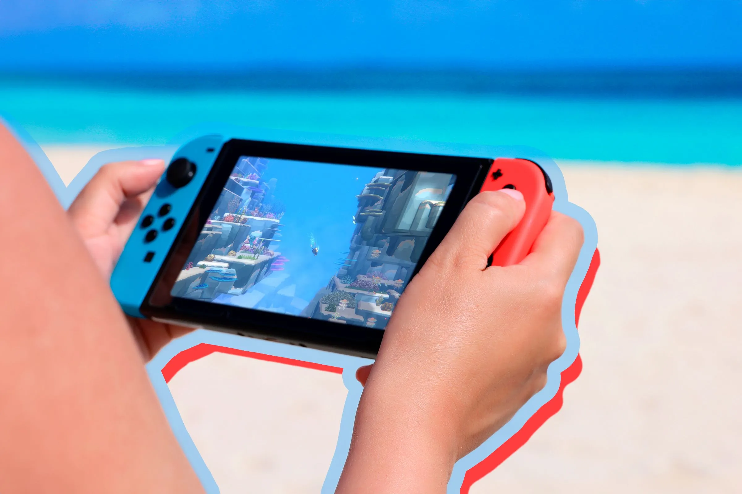 Người dùng đang chơi game trên Nintendo Switch, liên quan tin tức về Nintendo Switch Online