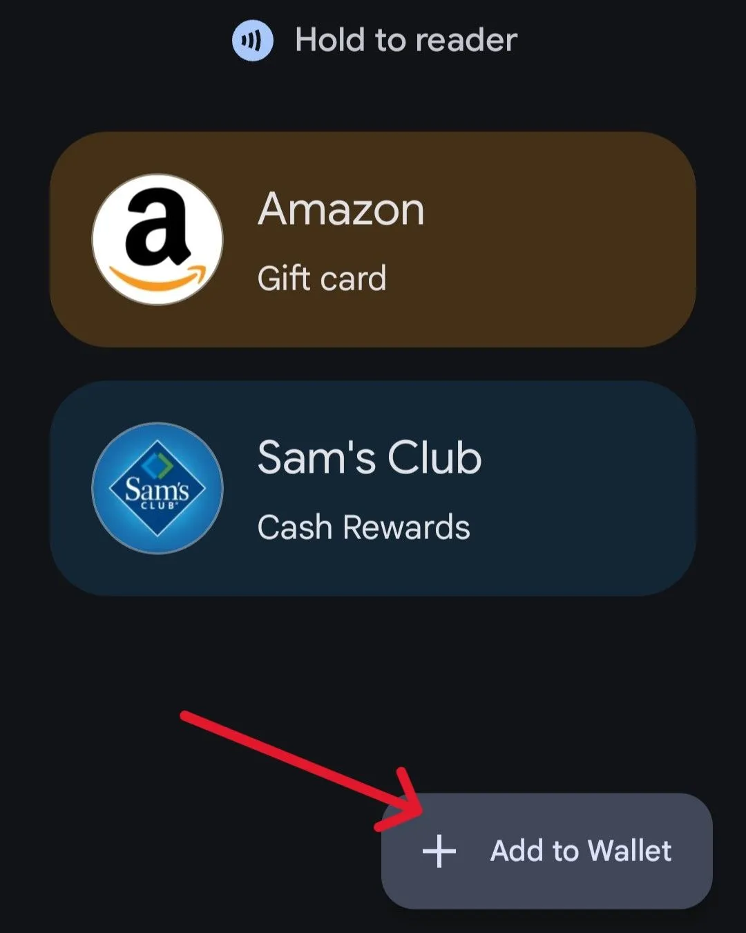 Nút "Thêm vào Ví" trong giao diện ứng dụng Google Wallet để bắt đầu thêm thẻ.