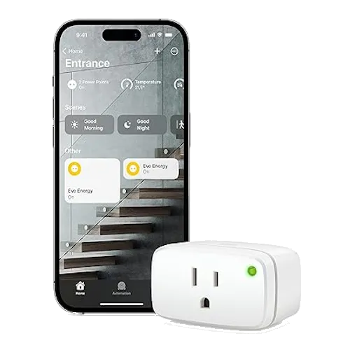 Ổ cắm thông minh Eve Energy Matter, thiết bị không bảo mật dùng làm trung gian HomeKit.