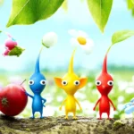 Pikmin nhỏ bé giữa thiên nhiên, minh họa tiềm năng game phụ Pikmin trên Nintendo Switch 2