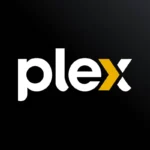 Plex logo màu tím