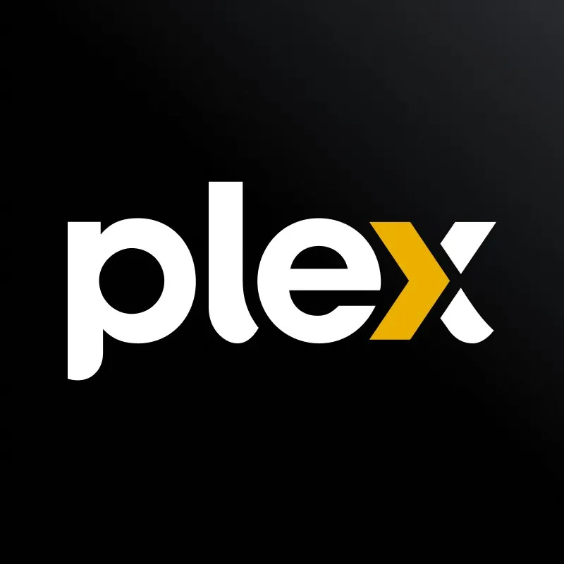 Plex logo màu tím