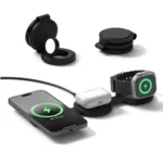 Sạc không dây Satechi OntheGo 3-in-1 cho iPhone, Apple Watch và AirPods