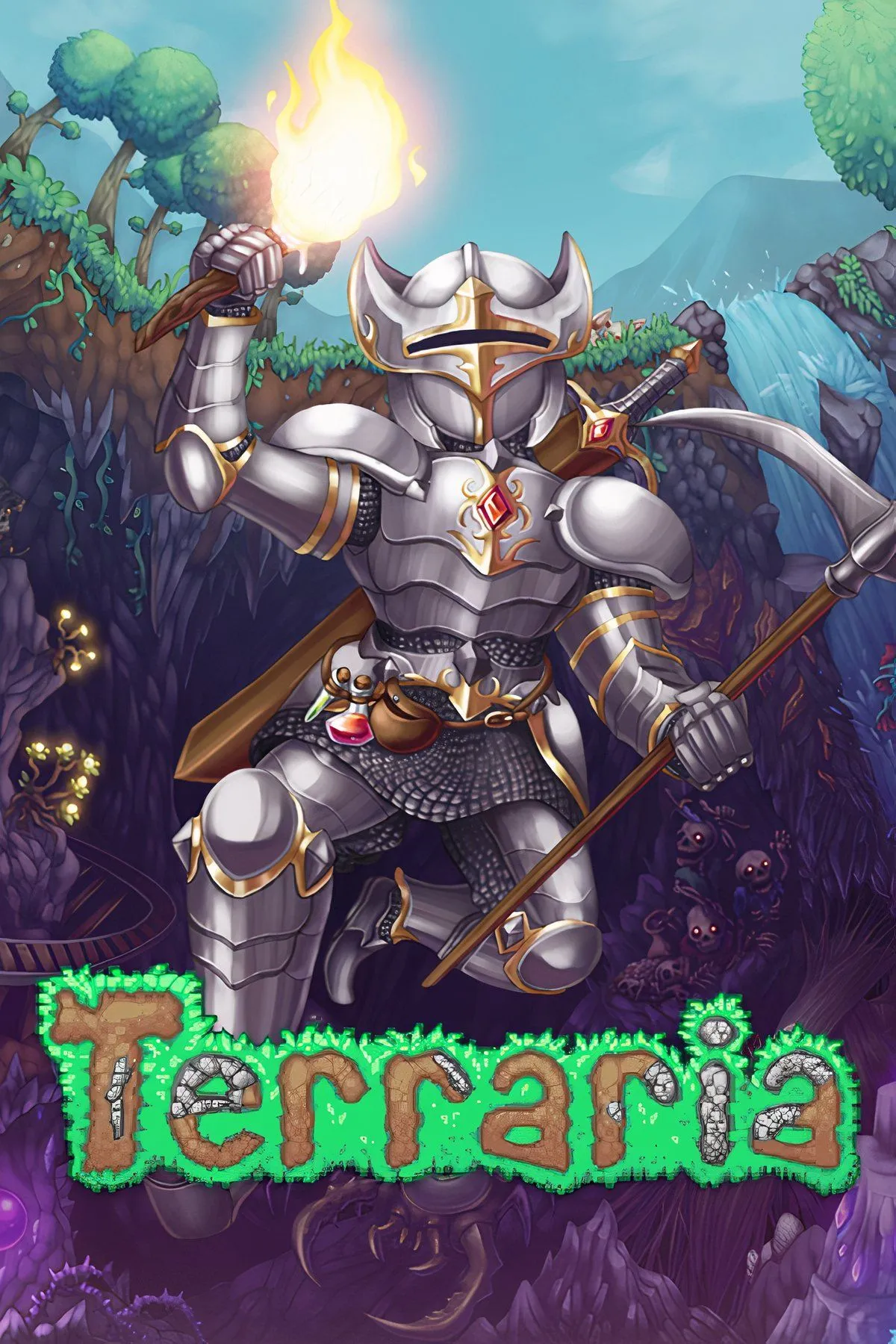 Sự sáng tạo không giới hạn với hệ thống xây dựng 2D trong Terraria