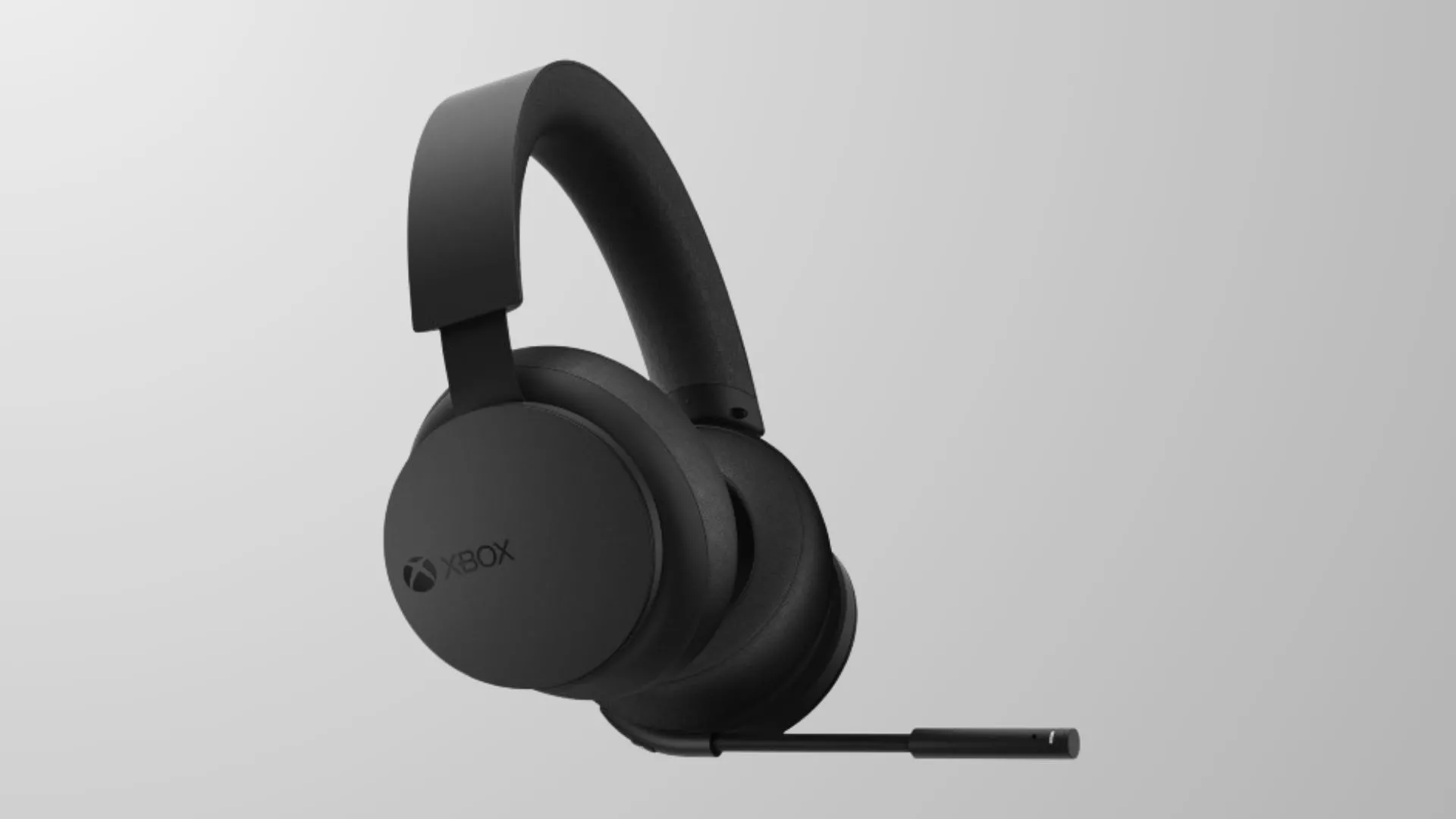Tai nghe chơi game Xbox Wireless Headset trên nền gradient